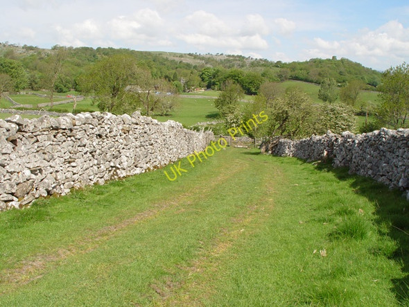 Photo 6"x4" A Green Lane leading to Skirethorns Threshfield c2008