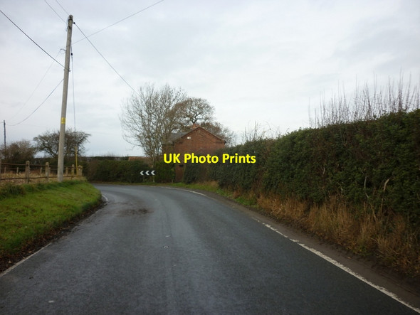Photo 6"x4" The B5395 at Sunny Back Cottage Brooklands\/SJ5242 c2011