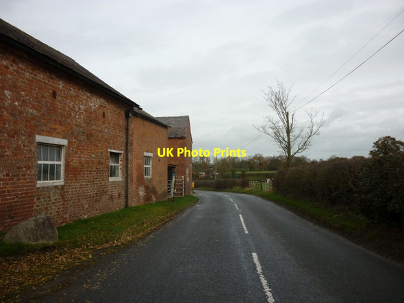 Photo 6"x4" The B5395 at Stag Hall Farm Malpas\/SJ4847 c2011