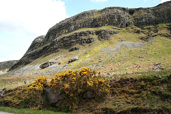 Photo 6"x4" Stronchrubie Cliff Inchnadamph c2008