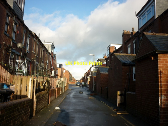 Photo 6"x4" Back Burlington Road Beeston\/SE2830 c2011
