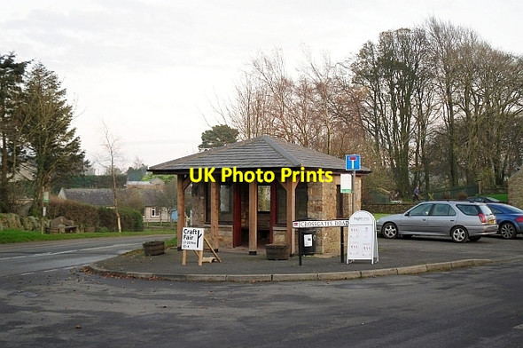 Photo 6"x4" Bus shelter, Hallbankgate Hallbankgate c2011