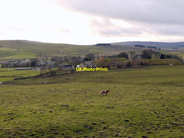 Photo 6"x4" Elsdon from the north-east Elsdon\/NY9393 c2011