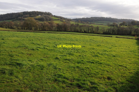 Photo 6"x4" Wooded hills at Llanishen Llanishen\/SO4703 c2011