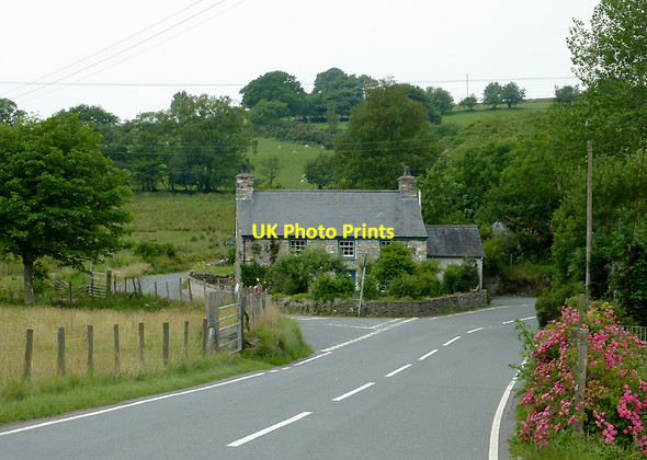 Photo 6"x4" B4340 south of Tynygraig, Ceredigion Tynygraig c2011
