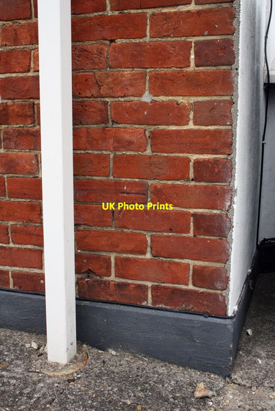 Photo 6"x4" Benchmark on #5 Ashmore Crescent Poole\/SZ0191 c2011