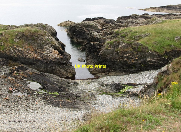Photo 6"x4" Geo north of Corbet Head Killough c2011