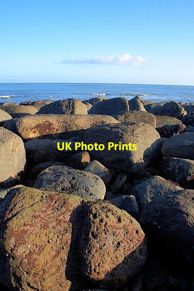 Photo 6"x4" Coastline Below Common Cliff Ravenscar c2011 P1