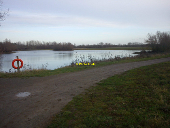 Photo 6"x4" Dovecote Lake Willington\/TL1149 c2011