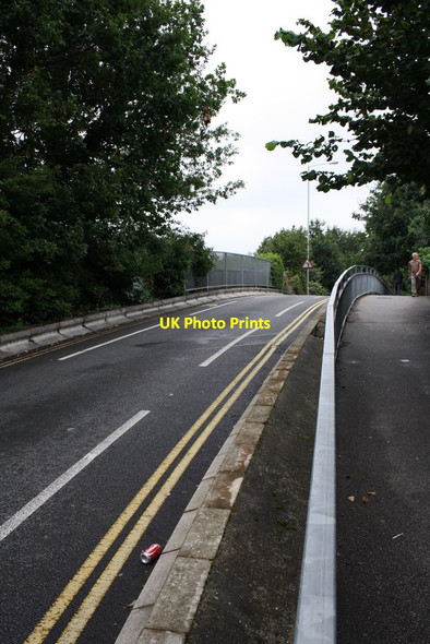 Photo 6"x4" Starte Road railway bridge Poole\/SZ0191 c2011