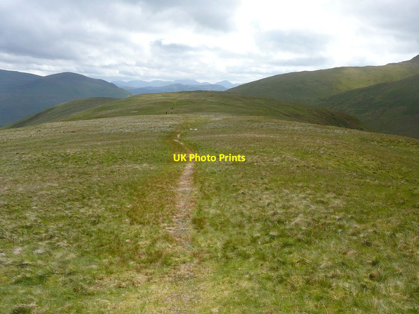 Photo 6"x4" The path over Souther Fell looking south west Mungrisdale c2011