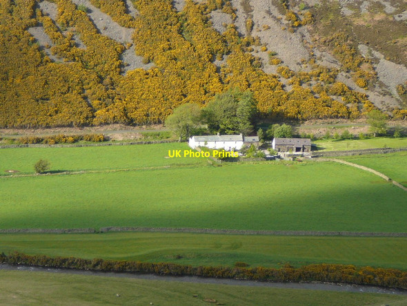 Photo 6"x4" Swineside Farm as seen from the path up to Bowscale Tarn Mosedale\/NY3532 c2011