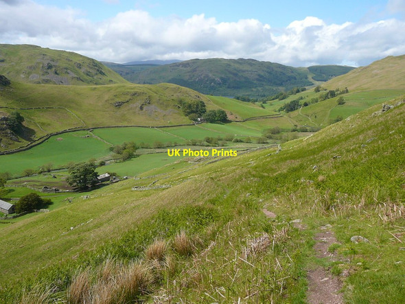 Photo 6"x4" Martindale from path below Steel Knotts Martindale c2011