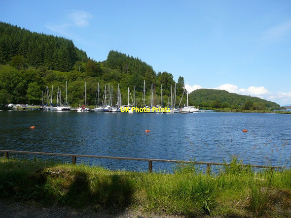 Photo 6"x4" Mooring area on the Crinan Canal at Bellanoch Bellanoch c2011