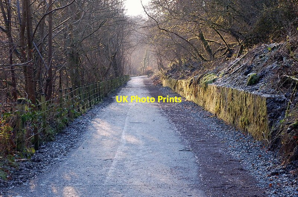 Photo 6"x4" Path and cycleway approaching Valleyfield, Penicuik Penicuik c2011