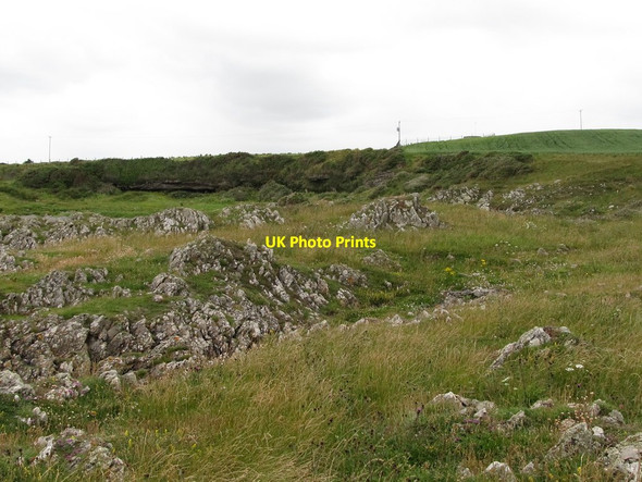 Photo 6"x4" Raised beaches west of Corbet Head Killough c2011