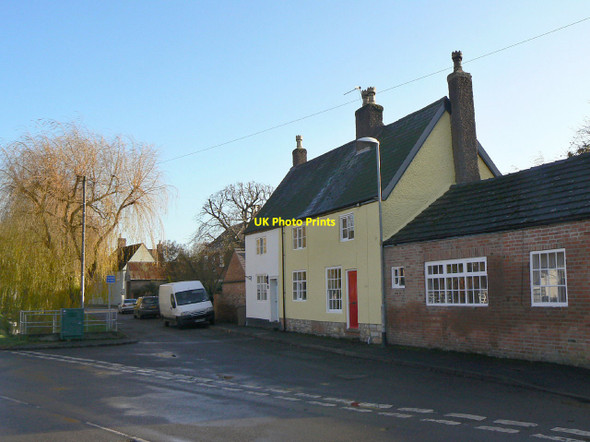 Photo 6"x4" Cottages on Brook Street (Nos. 64\/66) Wymeswold c2011