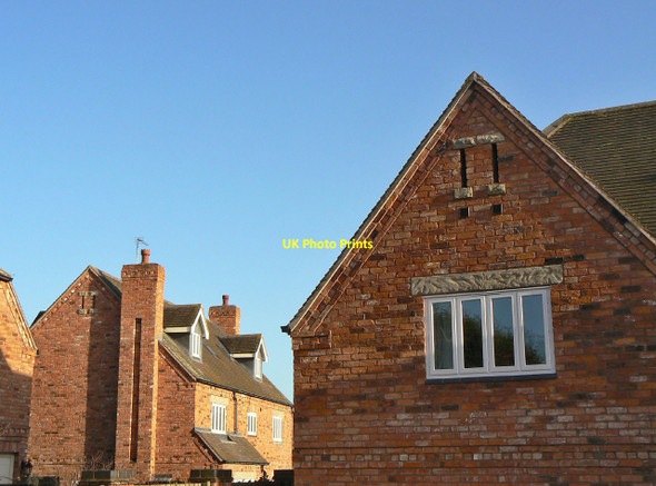 Photo 6"x4" Modern housing, old style, at Manor Court Wymeswold c2011