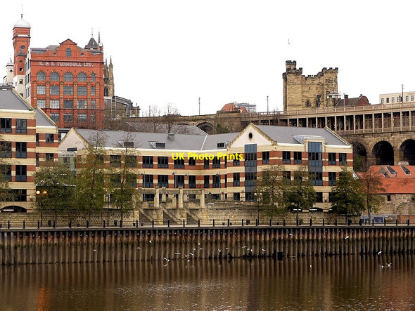 Photo 6"x4" Bridge Court on Newcastle quayside Newcastle upon Tyne c2011