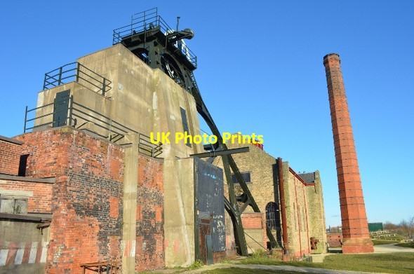 Photo 6"x4" Pleasley Colliery - Southern Shaft New Houghton\/SK4965 c2011
