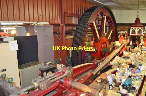Photo 6"x4" Horizontal Engine at Wollaton Lenton Abbey c2011 P1