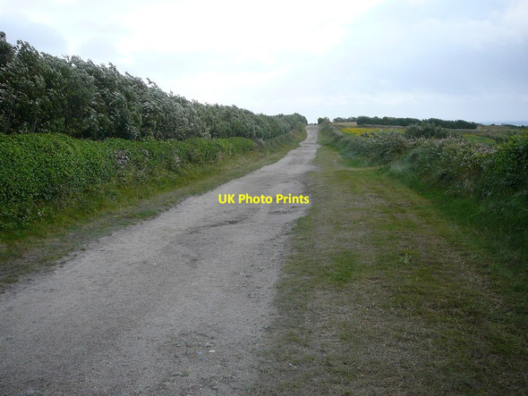 Photo 6"x4" The track leading down to Peninnis Head Hugh Town c2011