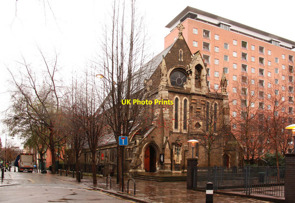 Photo 6"x4" Holy Cross, Cromer Street, St Pancras, London WC1H London c2011 P1