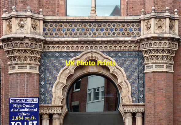 Photo 6"x4" Detail of St Paul's House, St Paul's Street, Leeds (1) Leeds\/SE3034 c2011