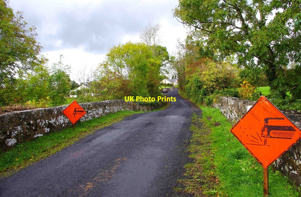 Photo 6"x4" Agouleen Bridge (2), near Enagh Cross Roads, Co. Clare Kilkishen c2011