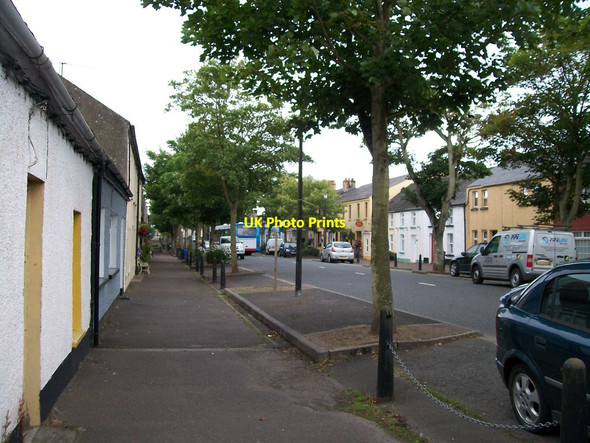 Photo 6"x4" View northwards along Castle Street, Killough Killough c2011