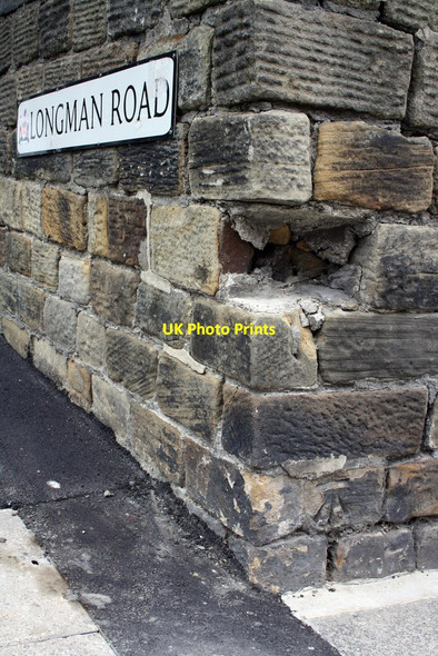 Photo 6"x4" Benchmark on Old Mill Lane wall Barnsley\/SE3406 c2011