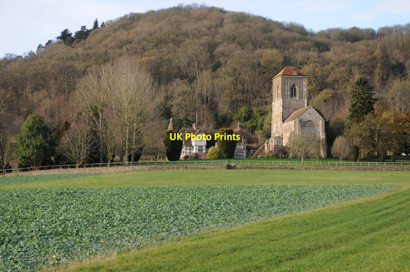Photo 6"x4" Little Malvern Priory Upper Welland c2011