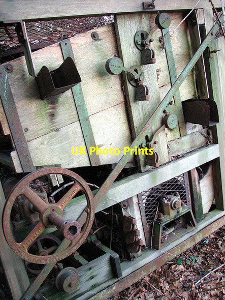 Photo 6"x4" Robert Boby Ltd corn dressing machine, Rockland St Mary Rockland St Mary c2011 P1