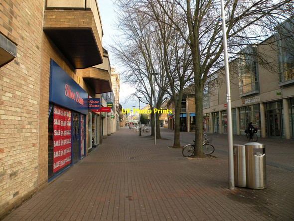 Photo 6"x4" Christmas Day on Fitzroy Street (2011) Cambridge\/TL4658 c2011