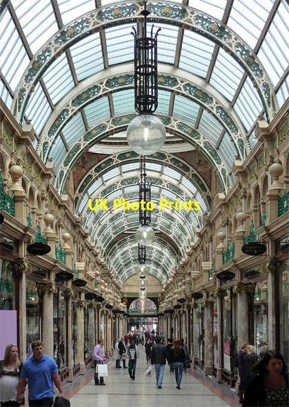Photo 6"x4" County Arcade, Briggate, Leeds (2) Leeds\/SE3034 c2011