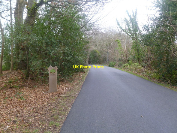 Photo 6"x4" Everton, National Park boundary Everton\/SZ2994 c2011