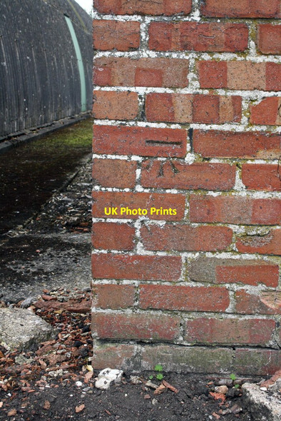 Photo 6"x4" Benchmark on building in Steventon Storage Facility Steventon\/SU4691 c2011