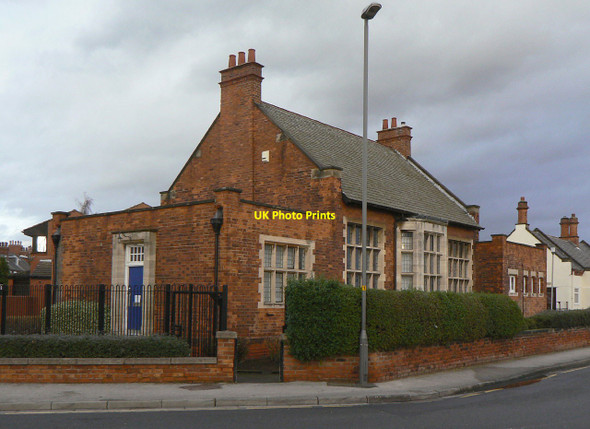 Photo 6"x4" Hall on the corner of Union Lane Selby c2011