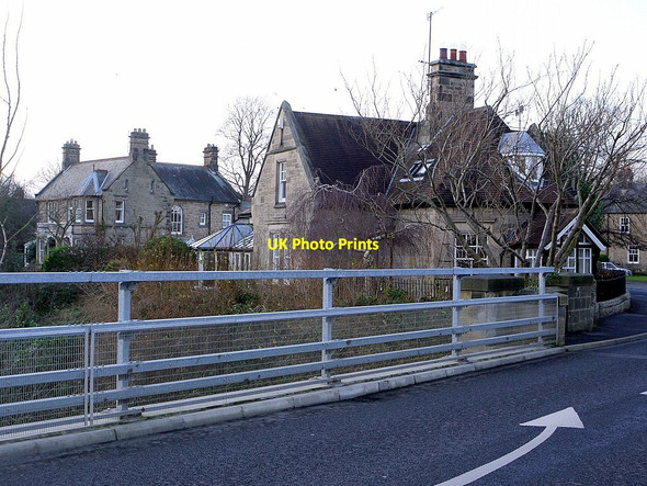 Photo 6"x4" The Toll House and River House, Wylam Bridge Prudhoe c2011