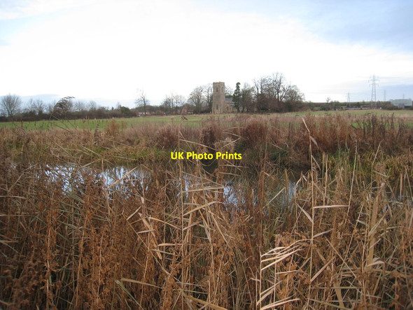 Photo 6"x4" Hayton church seen across the Chesterfield Canal Hayton\/SK7284 c2011