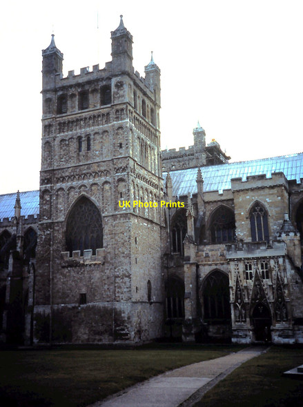 Photo 6"x4" North Tower St Peter's Cathedral, Exeter Exeter c1982
