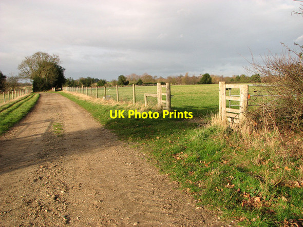 Photo 6"x4" Path to Wheatland Farm, Holton St Mary Holton St Mary c2011