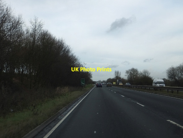 Photo 6"x4" A419 approaching exit for Wheatstone Road (B4006) Dorcan c2011