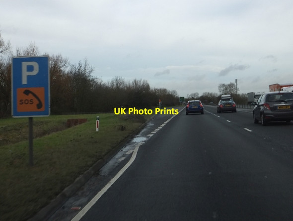 Photo 6"x4" Lay-by beside A419 at Dorcan Dorcan c2011