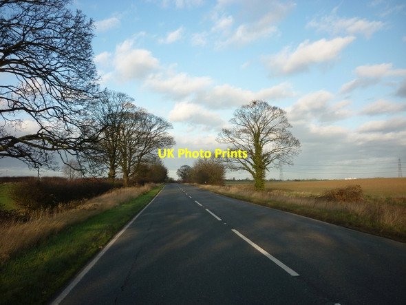 Photo 6"x4" Keelby Road towards Stallingborough Riby c2011