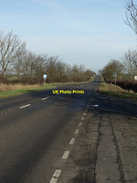 Photo 6"x4" Lincoln Road facing North (A46) Market Rasen c2011