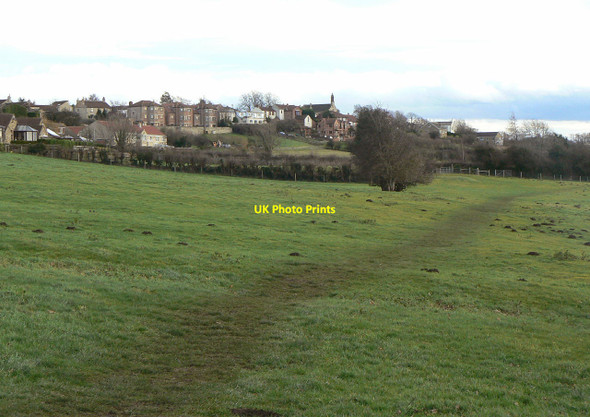 Photo 6"x4" Footpath below Fairburn Fairburn c2011