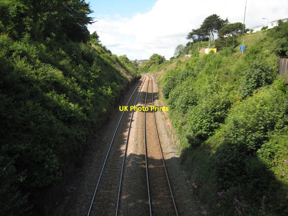 Photo 6"x4" The railway at Torquay Paignton c2011