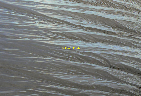 Photo 6"x4" Patterns in the mud Selby c2011