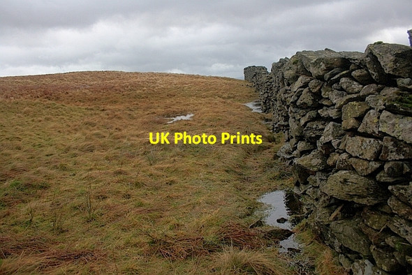Photo 6"x4" Wall on Snarker Pike Rydal c2011